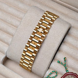 Rolex Day-Date 36 Reference 18238 in 18k Yellow Gold with Silver Stick Dial