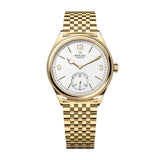 Rolex 1908 Reference 52508-0008 39mm White Dial 18kt Yellow Gold Settimo Bracelet