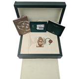 Rolex Day-Date II 218238 41mm 18k Yellow Gold Champagne Diamond Dial Men's Watch