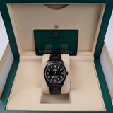 Rolex Explorer 40mm 224270-0001 Black Dial Oystersteel Black PVD