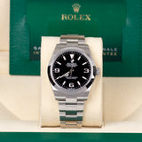 Rolex Explorer 40mm Reference 224270-0001 Black Dial Oystersteel Oyster Bracelet