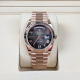 Rolex Day-Date 40 228235-0055 Slate Ombré Roman Dial Everose Gold