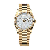 Rolex Day-Date 228238-0071 40mm 18kt Yellow Gold Mother-of-Pearl Diamond Dial
