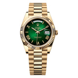 Rolex Day-Date 40 228238-0069 Green Ombré Dial 18kt Yellow Gold President 40mm