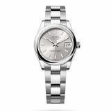 Rolex Datejust 31 Ref. 278240-0005 Silver Dial Domed Bezel Oyster Bracelet Oystersteel