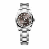 Rolex Datejust 31 278240-0015 Oystersteel Dark Grey Roman Numeral Dial Oyster Bracelet
