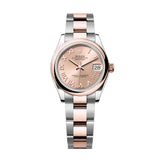 Rolex Datejust 31 278241-0005 Rosé Dial Domed Bezel Oyster Bracelet Watch