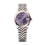 Rolex Datejust 31 278241-0020 Aubergine Diamond Dial Jubilee Bracelet Watch