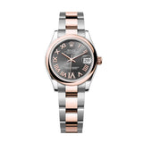 Rolex Datejust 31 278241-0029 Slate Diamond Dial Everose Rolesor Oyster Bracelet Watch