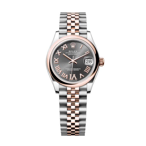 Rolex Datejust 31 278241-0030 Slate Diamond Dial Jubilee Bracelet Watch