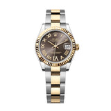 Rolex Datejust 31 278273-0017 Dark Grey Diamond Dial Yellow Rolesor Oyster Watch