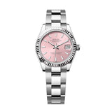 Rolex Datejust 31 Reference 278274-0013 Pink Dial Fluted Bezel Oyster Bracelet