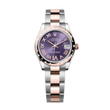Rolex Datejust 31 278341RBR-0019 Aubergine Diamond Dial Oyster Bracelet