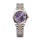 Rolex Datejust 31 278341RBR-0020 Aubergine Diamond Dial Jubilee Bracelet
