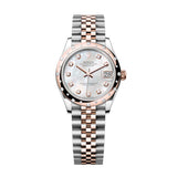 Rolex Datejust 31 278341RBR-0026 White Mother-of-Pearl Diamond Dial Jubilee Bracelet