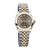 Rolex Datejust 278343RBR-0018 31mm Brown Dial with Diamond Bezel