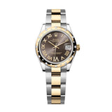 Rolex Datejust 31 278343RBR-0017 Dark Grey Diamond Dial Yellow Rolesor Oyster Watch