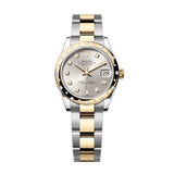 Rolex Datejust 31 278343RBR-0019 Silver Diamond Dial Yellow Rolesor Oyster Watch