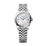 Rolex Datejust 31 278344RBR-0006 White Mother-of-Pearl Diamond Dial Jubilee Watch