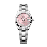 Rolex Datejust 31 278344RBR-0025 Pink Diamond Dial White Rolesor Oyster Watch
