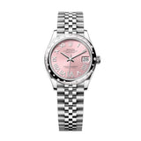 Rolex Datejust 31 278344RBR-0026 Pink Diamond Dial Domed Diamond Bezel Jubilee Watch