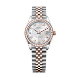 Rolex Datejust 31 Reference 278381RBR-0026 Mother-of-Pearl Diamond Dial Jubilee Bracelet