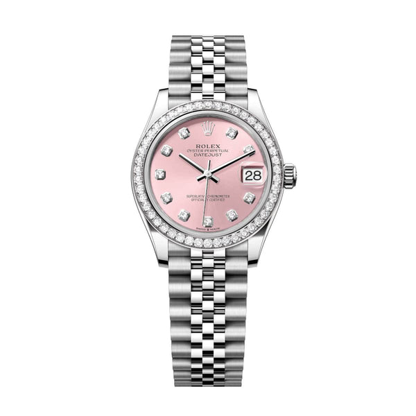 Rolex Datejust 31 278384RBR-0036 Pink Diamond Dial Jubilee Watch