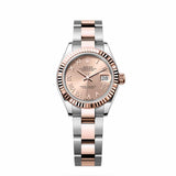 Rolex Lady-Datejust 279171-0026 28mm Pink Roman Dial Everose Rolesor Oyster Bracelet