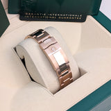 Rolex Sky-Dweller 336935-0001 42mm 18k Everose Gold Blue-Green Dial