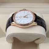 Rolex Cellini Time 50505 White Dial 18kt Everose Gold 39mm Watch