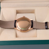 Rolex Cellini Time 50505 White Dial 18kt Everose Gold 39mm Watch