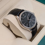 Rolex Cellini 50509 Black Diamond Dial 39mm 18kt White Gold Watch