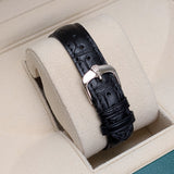 Rolex Cellini 50509 Black Diamond Dial 39mm 18kt White Gold Watch