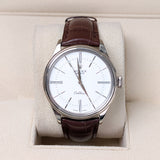 Rolex Cellini Time Reference 50509 White Dial 18k White Gold 39mm Mens Watch