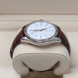 Rolex Cellini Time Reference 50509 White Dial 18k White Gold 39mm Mens Watch