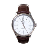 Rolex Cellini Time Reference 50509 White Dial 18k White Gold 39mm Mens Watch