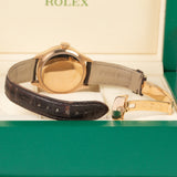 Rolex Cellini Moonphase 50535 White Dial 18kt Everose Gold 39mm Watch