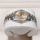 Rolex Datejust 6827 31mm 18k Yellow Gold and Stainless Steel Champagne Dial