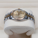 Rolex Datejust 6827 31mm 18k Yellow Gold and Stainless Steel Champagne Dial