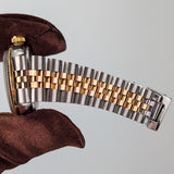 Rolex Datejust 6827 31mm 18k Yellow Gold and Stainless Steel Champagne Dial