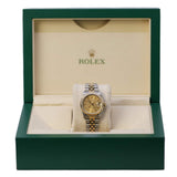 Rolex Datejust 68273 31mm Two-Tone 18k Yellow Gold and Steel Champagne Dial