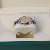 Rolex Datejust 68273 31mm Two-Tone 18k Yellow Gold and Steel Champagne Dial