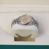 Rolex Datejust 68273 31mm Two-Tone 18k Yellow Gold and Steel Champagne Dial