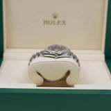 Rolex Datejust 68274 31mm Black Diamond Dial and Diamond Bezel Stainless Steel