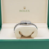 Rolex Datejust 68274 31mm Black Diamond Dial and Diamond Bezel Stainless Steel