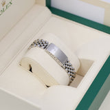 Rolex Datejust 68274 31mm Black Diamond Dial and Diamond Bezel Stainless Steel