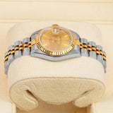 Rolex Lady-Datejust 69173 Champagne Dial 26mm Two-Tone 18k Gold and Steel Watch
