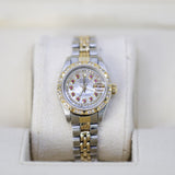 Rolex Datejust 69173 26mm Two-Tone 18k Yellow Gold & Stainless Steel Aftermarket MOP Diamond Dial