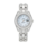 Rolex Pearlmaster 80359 29mm White Gold Diamond Mother-of-Pearl Dial Watch