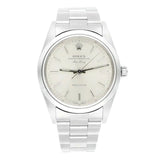 Rolex Air-King 34mm Stainless Steel Watch – Silver-Tone Dial, Model 14000 (1990)